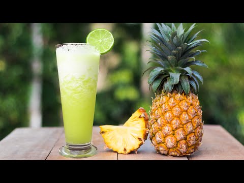 summer-drinks-recipe-malayalam-|-best-pineapple-smoothie-recipe