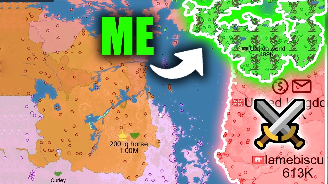 They saw me take half the map, and did NOTHING. | OpenFront.io - YouTube