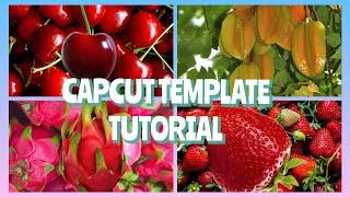 CAPCUT FRUIT 🍓🍉🥭🍊 CUTTING TEMPLATE (tutorial) #viral #trending #capcut #edit #funplay screenshot 4