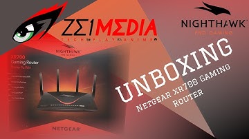 Netgear Nighthawk XR700 Gaming Router Unboxing