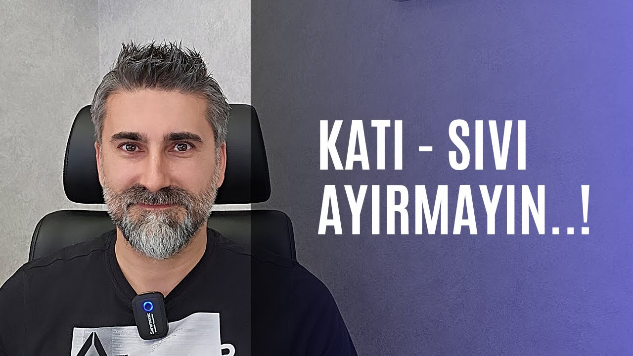 Katı - Sıvı AYIRMAYIN..! (Obezite cerrahisi, tüp mide, gastrik bypass)