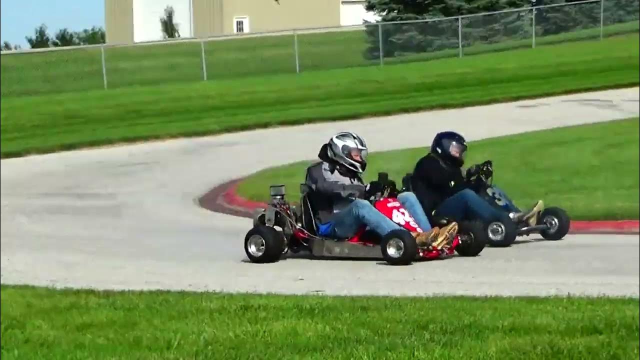 2022 VKA Delmar Vintage Dual Rear Engine Kart Race 2 YouTube