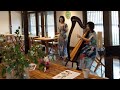 サリーガーデン(月の庭)生音ライブ アイリッシュハープ演奏と歌