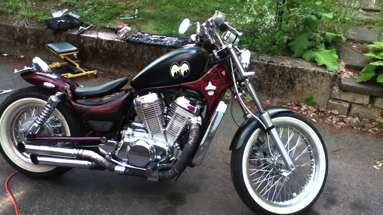 Suzuki Intruder Bobber Pt.3 (Aug, 2011) - YouTube