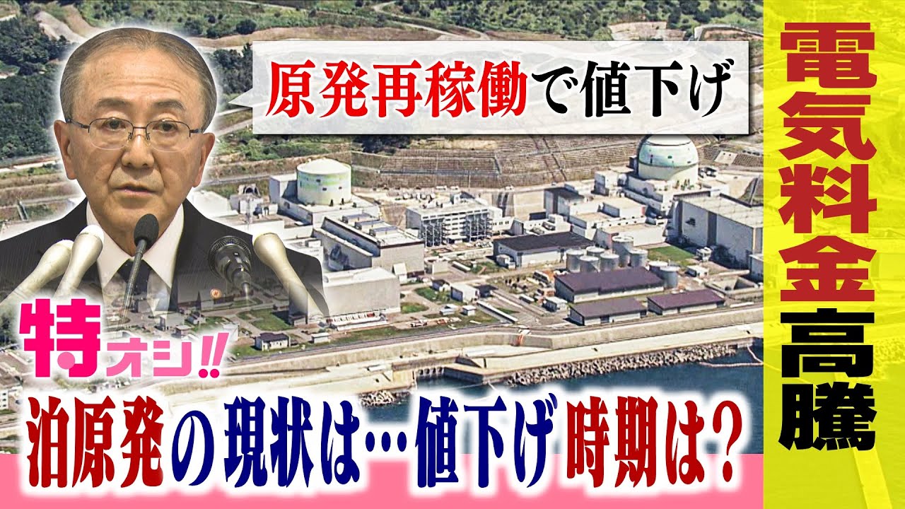 徹底解説】「原発が動けば電気代値下げ」一体なぜ？泊原発の現状は 