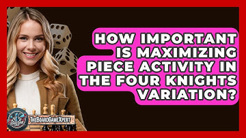 How Important Is Maximizing Piece Activity In The Four Knights Variation? - The Board Game Xpert