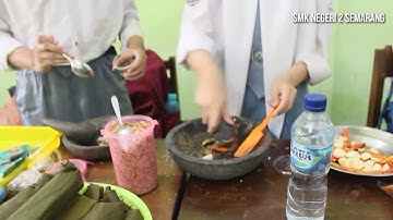 Ujian Praktek Kewirausahaan SMKN 2 Semarang