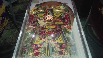 Playing Count-Down Pinball Machine (Gottlieb, 1979)