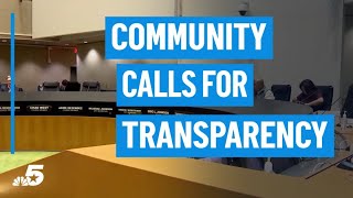 Community calls for police transparency regarding ICE | NBCDFW