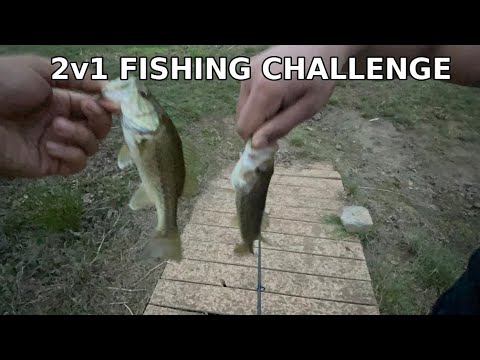 2v1 Bass Fishing Challenge