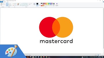 How to draw MASTER CARD logo using MS Paint