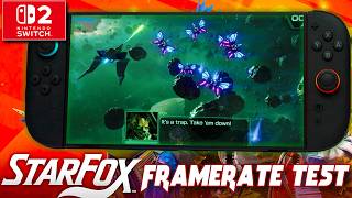 Star Fox Demo Takes Flight on Nintendo Switch 2 | Framerate analysis