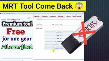 🚀MRT Tool is back | mrt tool V6.0.0 new update | new frp tool 2025