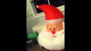 Festive review 4 foot inflatable Santa