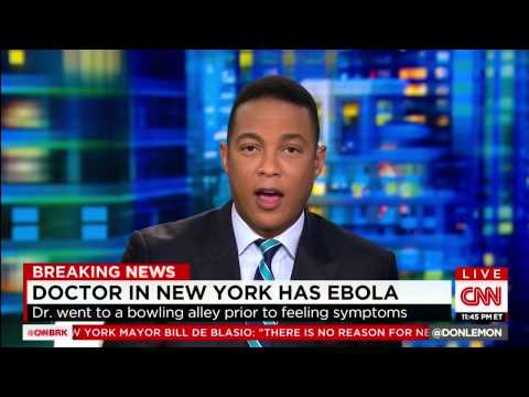 Breaking News: Doctor in NYC Has Ebola (October 23, 2014)