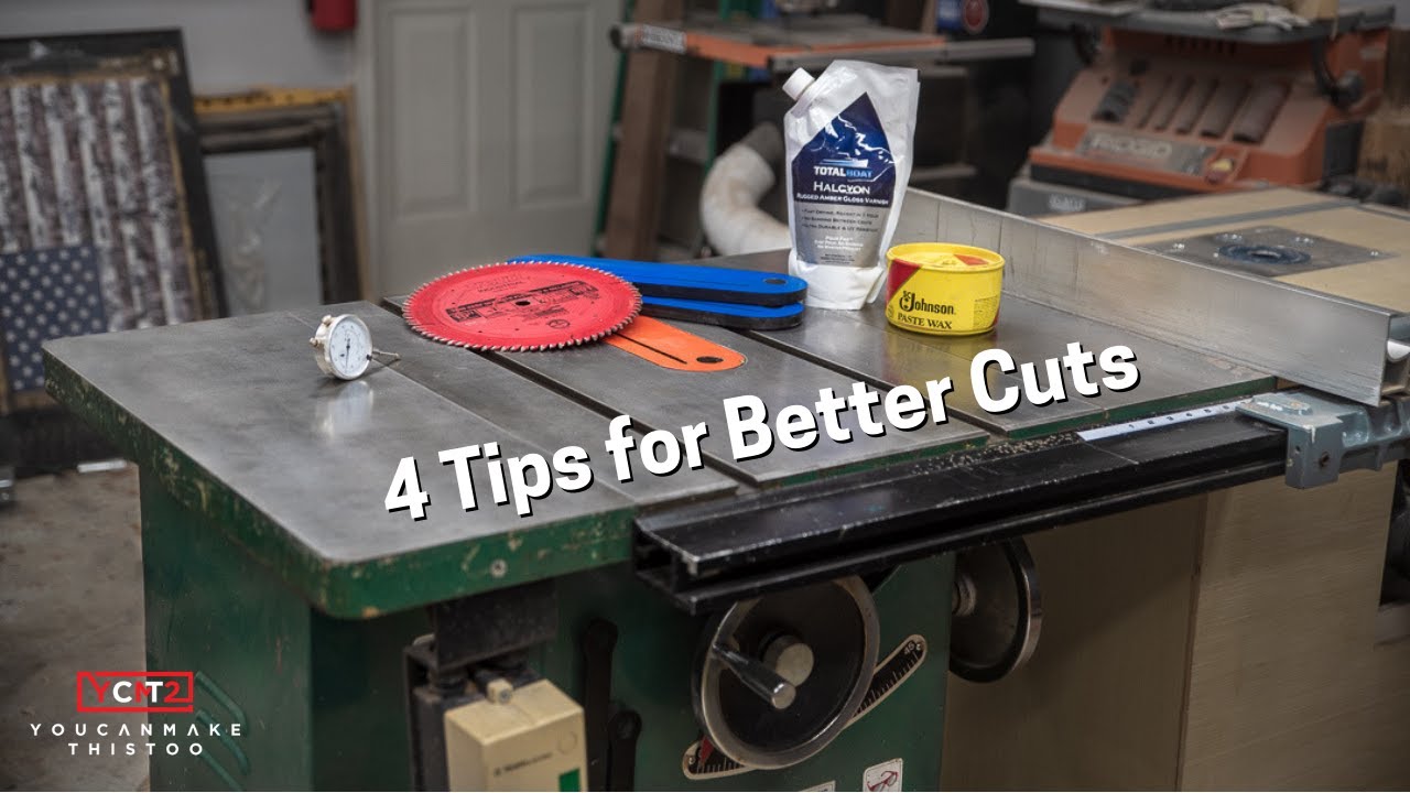 How to Clean & Lube Your Tablesaw