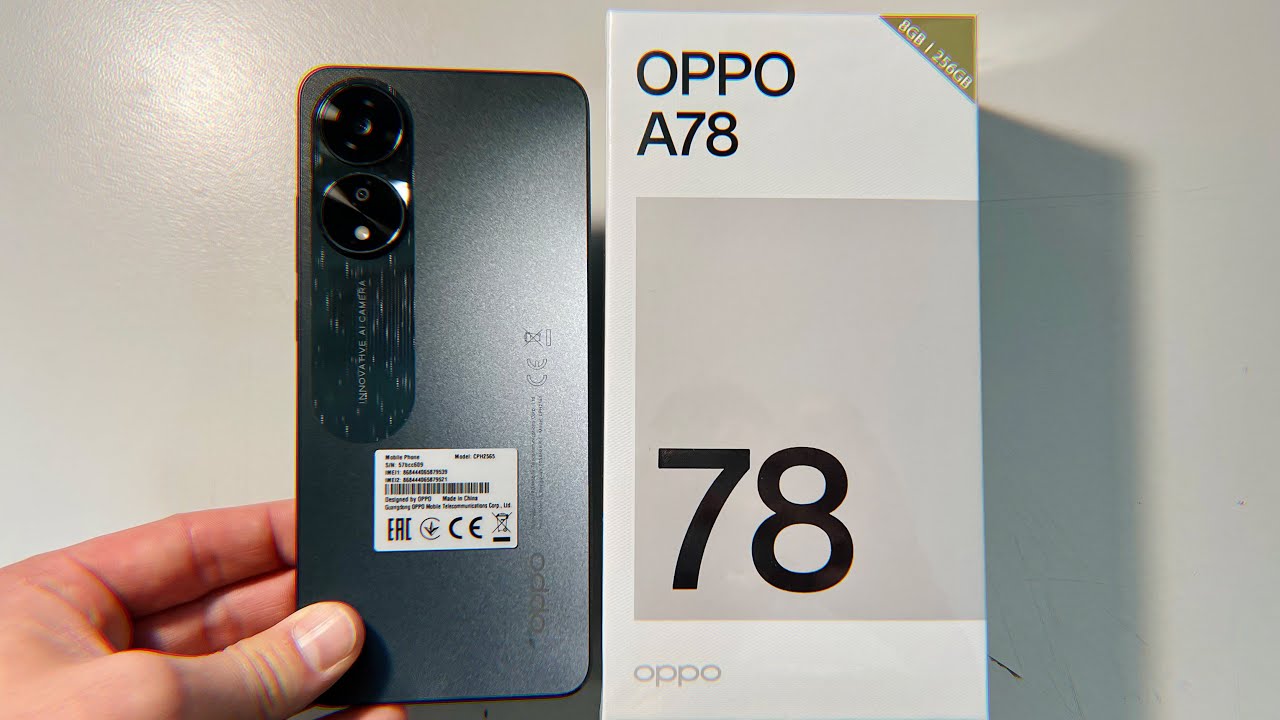 Unboxing Oppo A78 4G (CPH2565) / Snapdragon 680 & AMOLED 📲 