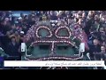لحظة مرور موكب جنازة احمد قايد صالح 