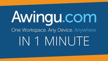 Awingu in 1 Minute (Deutsch)