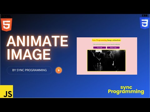 Image Animation Using HTML CSS and Javascript
