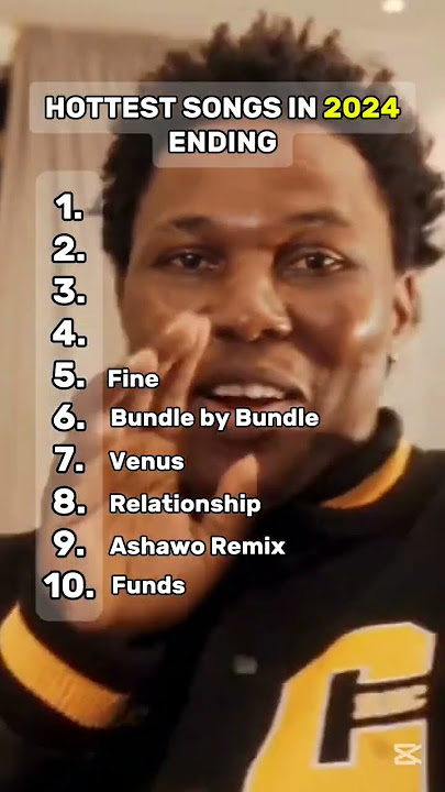Hottest Nigerian Songs in 2024 Ending #nigerianmusic #topten #2024end #happynewyear2025