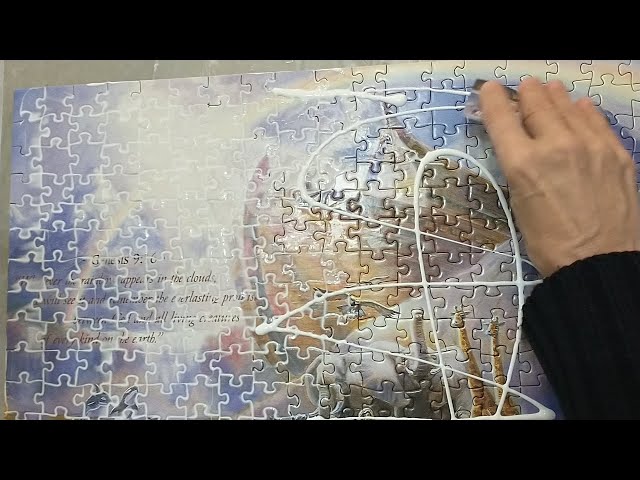 How to Glue a Puzzle Together for Framing or Mounting 