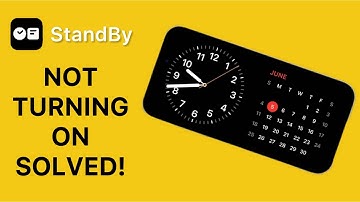 iOS 17 StandBy Mode Not Turning On? SOLVED!
