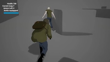 UE4 Third person stealth action zombie game prototype