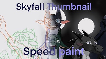 Skyfall Thumbnail Contest Entry || Speed paint