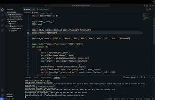 Demo video showing aqi prediction through lstm model