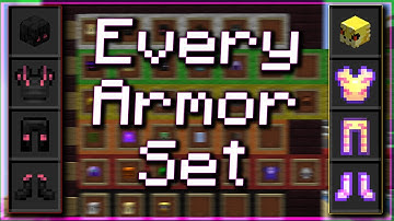 Rating EVERY Armor Set in Hypixel Skyblock
