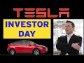 TESLA Investor Day - Lithium &amp; More Plus Gen 3 Platform