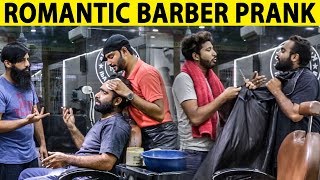 Weird Barber in Barber Shop Prank  Lahori PrankStar