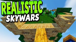 SUPER REALISTIC SKYWARS! OMG 😱  (Hypixel Skywars)