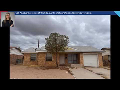 10093 Manitoba Street, El Paso, TX home video tour