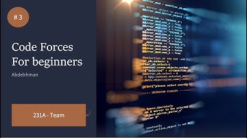 231A Team problem codeforces in c++ arabic