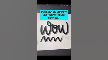 New Tutorial! #procreatelettering #procreatebrushes #procreatebeginner #procreatetutorial #brush