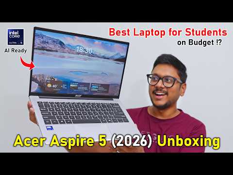 Best Laptop for Students on Budget ..?🤔New Acer Aspire 5 (2026) Unboxing