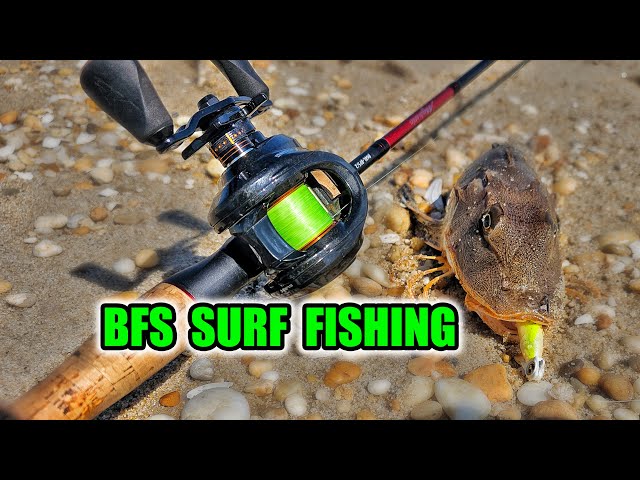 Fishing On The Surf With Kastking Zephyr BFS 