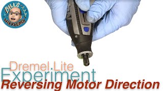 RTFM Dremel Lite Reverse Motor Direction Guide