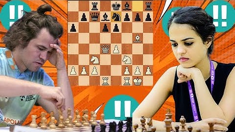 First class Magnus Carlsen vs Tania Sachdev 19