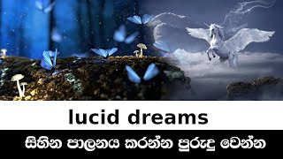 Lucid Dreams: Sinhala meaning