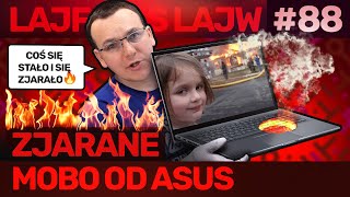 TAKIEJ DZIURY W LAMINACIE JESZCZE NIE WIDZIAŁEŚ ! ZALANIE ZROBIŁO ROBOTĘ…ASUS ZenBook Pro #LIVE 88