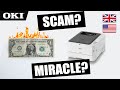 MIRACLE OR A SCAM? | Infinite laser printing... Almost. | Unboxing OKI C332 (English)
