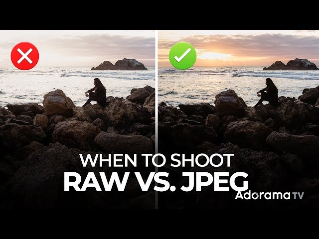 5 Steps to Better Understanding When to Shoot RAW vs JPEG | Mastering Your Craft class=