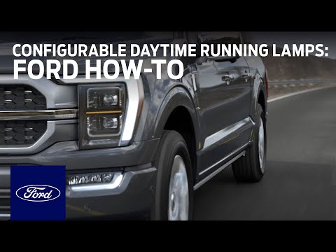 Configurable Daytime Running Lamps | Ford How-To |