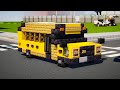 Minecraft Short School Bus Tutorial