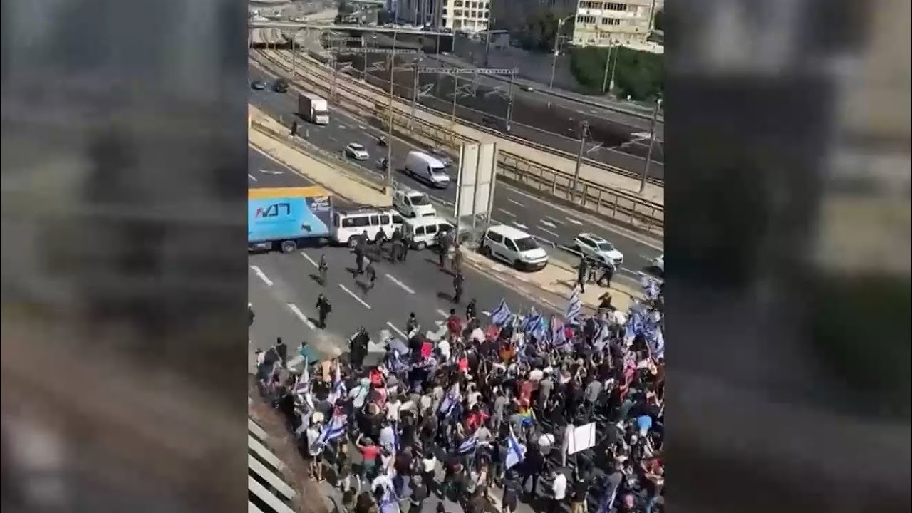 למה יורים עלינו? 11 מפגינים נפצעו בעימותים אלימים במחאה נגד הרפורמה