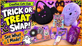 Trick or Treat! 🎃 See What I Made for My Halloween Swap Partners | September Creative Cuts Club