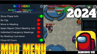 [2024]Among us MOD MENU Hack–How to use it??(Step By Step Guide Tutorial)-[part-4]